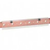 Profilé isolant barres cuivre plates section 18x4mm/25x4mm/25x5mm/32x5mm long.1m