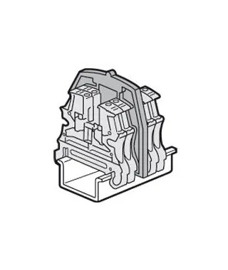 Cloison terminale pour blocs de jonction à vis Viking 3 avec 3 étages