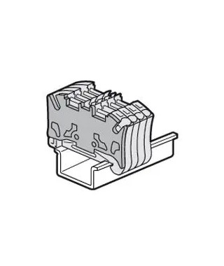 Cloison terminale pour blocs de jonction à ressort Viking 3 sectionnable pas 6mm