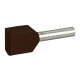 Embout de câblage Starfix - pour conducteurs section - 2x1
