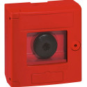 Coffret bris de glace double position IP44 rouge - montage en saillie