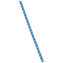 Repère Duplix conforme code couleur international - chiffre 6 sur fond bleu