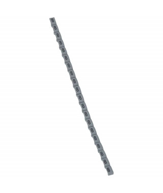 Repère Duplix conforme code couleur international - chiffre 8 sur fond gris
