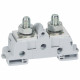 Bloc jonction de puissance Viking 3 - rails symétriques - M10 - pas 34 - Larg 25