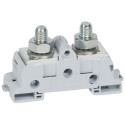 Bloc jonction de puissance Viking 3 - rails symétriques - M10 - pas 34 - Larg 25