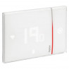 Thermostat Smarther with Netatmo connecté à encastrer - blanc