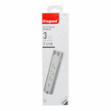 Rallonge d'angle 3x2P+T Surface et USB A+C à câbler - blanc/alu