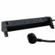 Rallonge 4x2P+T Surface avec interrupteur et cordon 3m 3G 1