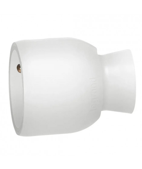 Prolongateur plastique 2P+T - 16A - blanc