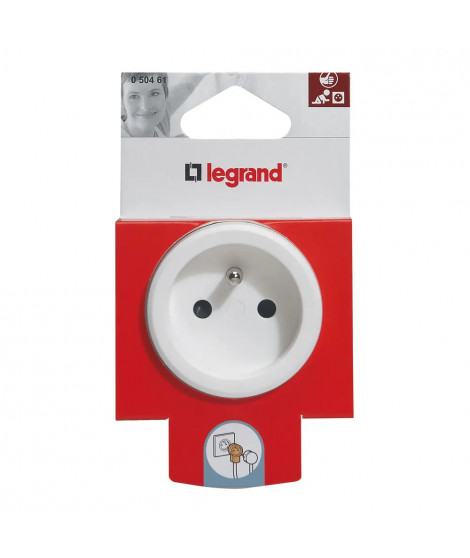 Fiche double fonction 2P+T 16A 250V pour 2 appareils sur une même prise