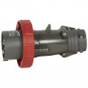 Fiche mobile droite Hypra IP66/67-55 16A - 380V~ à 415V~ - 3P+T - plastique