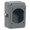 Boîtier réversible simple Hypra pour prise 2P+T IP44