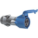 Prise mobile Hypra IP44 16A - 200V~ à 250V~ - 2P+T - plastique