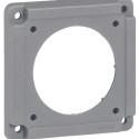 Plaque adaptation Hypra - pour socle brochage domestique/coffret de prises