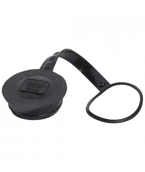 Bouchon obturateur fiche et fiche inclinée Hypra et P17 caoutchouc IP44 3P+T 16A