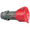 Prise mobile Hypra IP44 16A - 380V~ à 415V~ - 3P+T - plastique