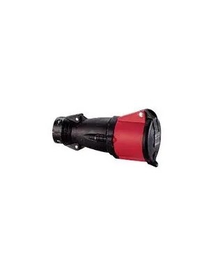 Prise mobile Hypra IP44 32A - 380V~ à 415V~ - 3P+N+T - caoutchouc