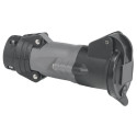Prise mobile 2P+T à brochage domestique Hypra IP44 - 250V~