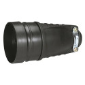 Prolongateur 3P+T à anneau et éclips de protection - caoutchouc