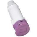 Prise mobile P17 IP44 16A - 20V~ à 25V~ - 2P