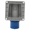 Fiche ou fiche inclinée saillie P17 IP44 16A - 200V~ à 250V~ - 2P+T