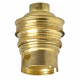 Douille culot B22 à raccord fileté et double bague matière métallique 4A 150W