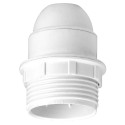 Douille culot E27 à raccord fileté et simple bague matière isolante 4A 100W