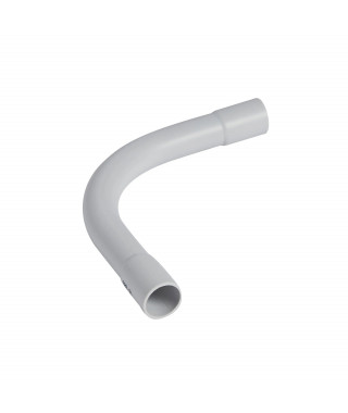 Cintre grand rayon 90° IP44 Ø16mm et rayon 55mm - gris RAL7035