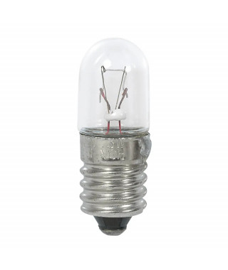 Ampoule culot E10 12V - 0,25A 3W pour bloc autonome d'éclairage de sécurité