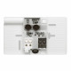 BAES d'évacuation saillie à LEDs 45lm 1h plastique IP43 IK07 SATI Connecté