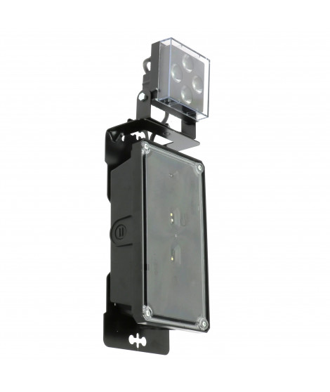 BAES à phare à LEDs SATI connectable/adressable 1000 lm - Noir