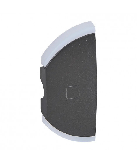 Enjoliveur simple Céliane STOP montage gauche uniquement - graphite