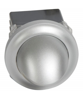 Spot orientable Céliane 2,8W 70lm livré avec enjoliveur chrome mat