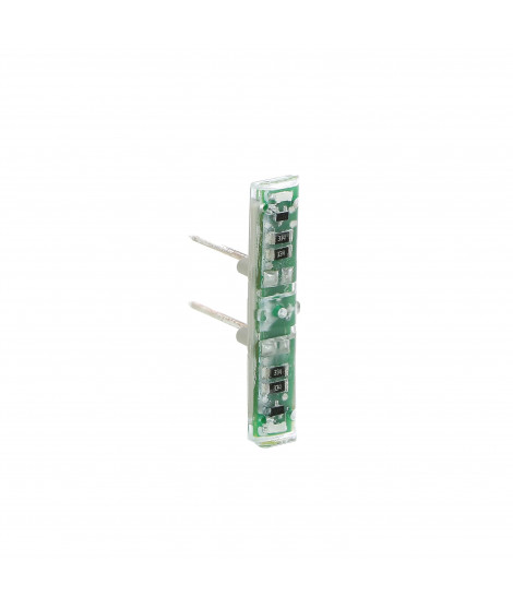 Voyant lumineux 230V Easy-Led brochable à LEDs blanches pour mécanismes Mosaic
