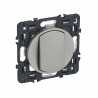 Poussoir inverseur Céliane 6A avec enjoliveur titane et support