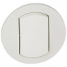 Enjoliveur simple Céliane IP44 pour référence 067001 ou 067031 - Blanc