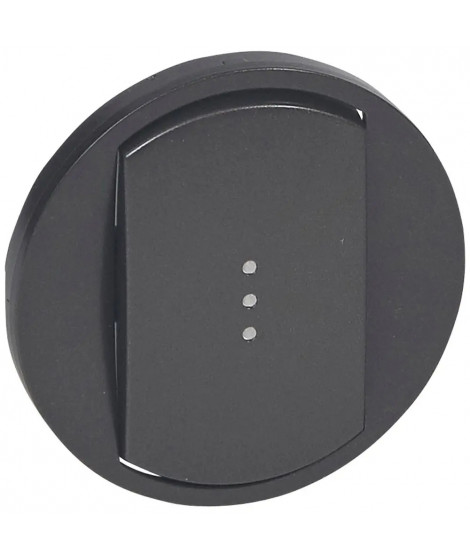 Enjoliveur large Céliane toutes commandes d'éclairage standard - graphite