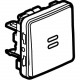Interrupteur ou va-et-vient témoin sans neutre Plexo composable IP55 6AX - gris