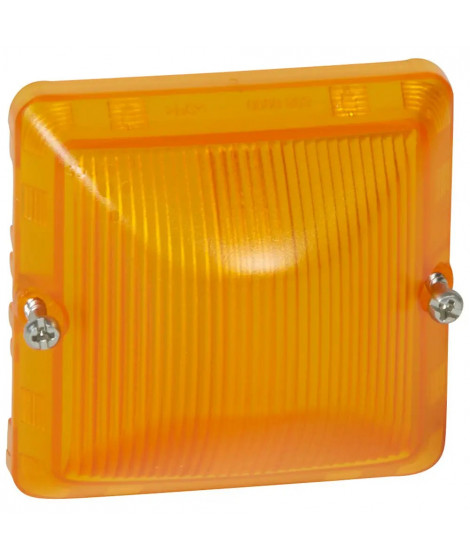 Diffuseur étanche pour lampe orange Plexo composable IP55 - gris et blanc