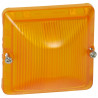 Diffuseur étanche pour lampe orange Plexo composable IP55 - gris et blanc