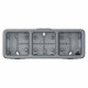 Boîtier Plexo 3 postes horizontal - pour montage en saillie - gris