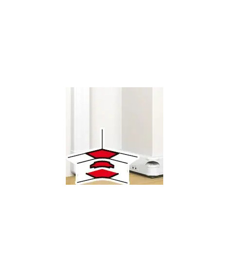 Angle intérieur pour goulotte à clippage direct Mosaic 50x145mm - blanc