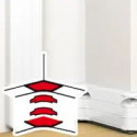 Angle intérieur pour goulotte à clippage direct Mosaic 50x180mm - blanc