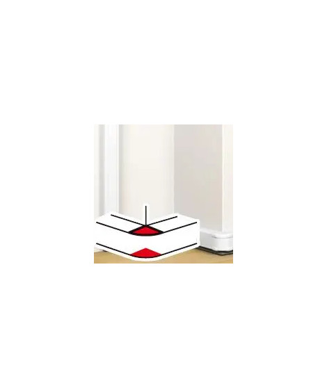 Angle extérieur pour goulotte à clippage direct Mosaic 50x80mm - blanc