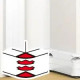 Angle extérieur pour goulotte à clippage direct Mosaic 50x180mm - blanc