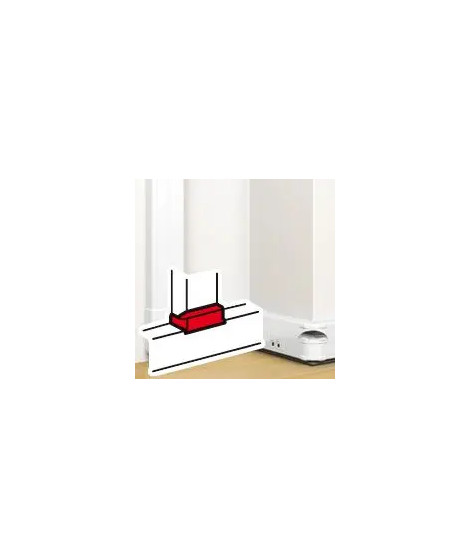 Dérivation plane goulotte clippage direct Mosaic 50x105mm - 075603/075604/075606