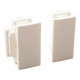 Accessoire Soluclip montage prise Mosaic sur goulotte clippage direct - blanc