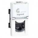 Prise RJ45 catégorie 6 FTP Mosaic 1 module - Blanc