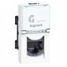Prise RJ45 catégorie 6 FTP Mosaic 1 module - Blanc