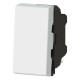 Interrupteur ou va-et-vient 10AX 250V~ Mosaic Easy-Led 1 module - blanc